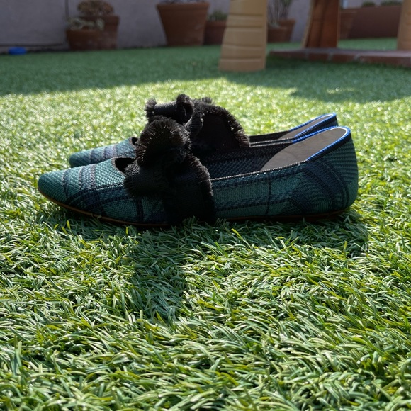 EEUC Rothy’s Pine Plaid MJs Size 7.5 - Picture 2 of 7